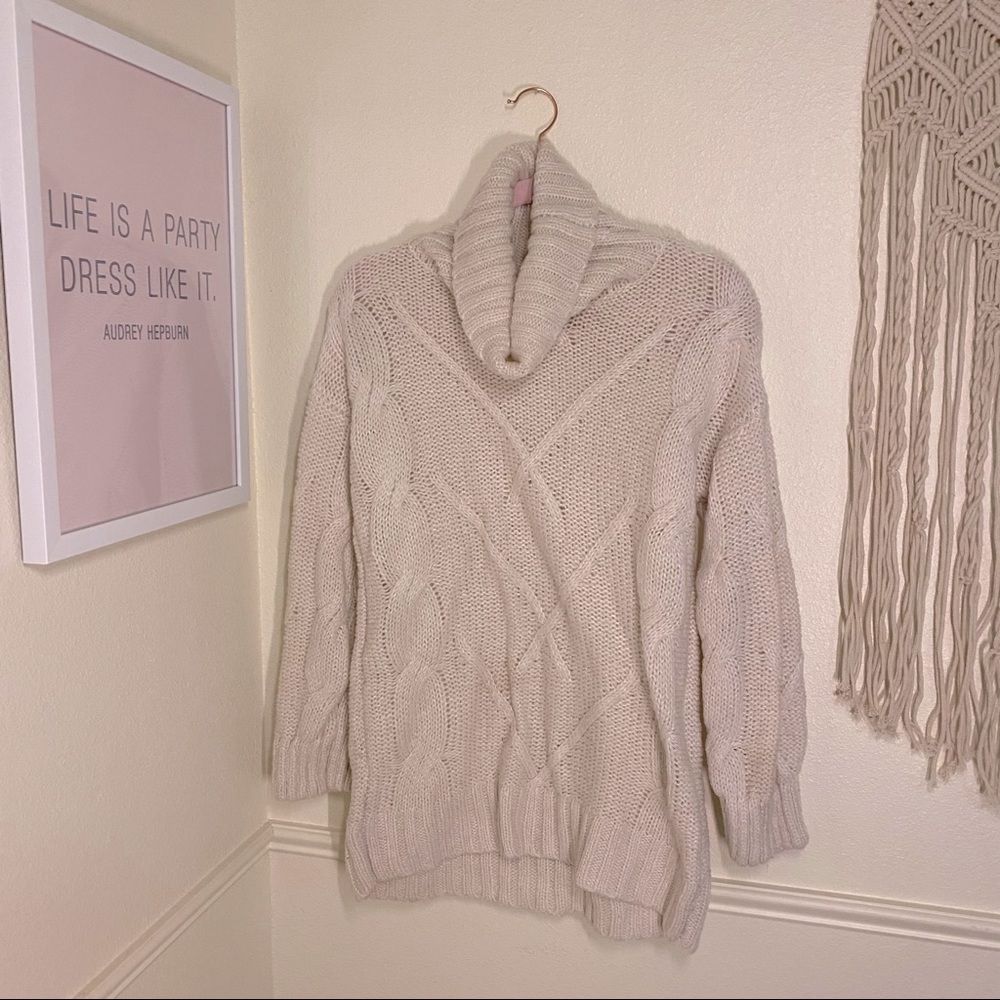 Mini sweater dress